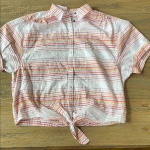 Express button up blouse